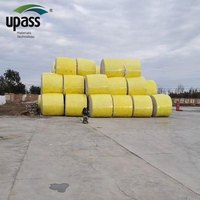 Bright Yellow Protective Plastic Self-Adhesive Cotton Bale Wrap Film for Cotton Packing
