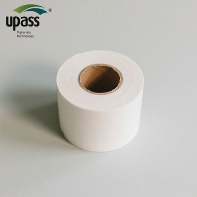 กระดาษปล่อยกระดาษกระจกสีขาวสีเหลืองสีฟ้ายุโรป Jumbo Rolls 40gsm-60gsm ซิลิโคนเคลือบ Greaseproof Liner Blow Molding พลาสติก