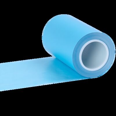 ฟิล์มรีลีสซิลิโคน PE เกรดโรงงาน ม้วนฟิล์มเป่าขึ้นรูป บริการตัดตามขนาดเพื่อการปกป้องพื้นผิว