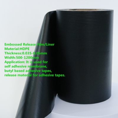 ฟิล์ม HDPE นูนซิลิโคนเคลือบปล่อยซับ