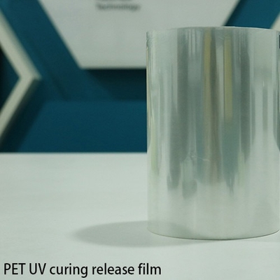 ฟิล์มกันความร้อนซิลิโคนกันซึมตัวทำละลาย 0.1 มม. PET Release Film