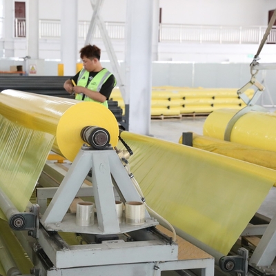 ฟิล์มห่อ PE Cotton ความยาวการยึดเกาะคงที่สามารถปรับแต่งได้