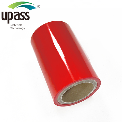 ฟิล์มปลดปล่อย MOPP สีแดง ขนาด 100x55 ซม. เคลือบซิลิโคนด้านเดียว