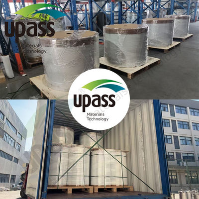 แผ่นใยสังเคราะห์โพลีโพรพิลีน (PP) ไม่ทอ ทนไฟ PP PE PP เมมเบรน สำหรับเมมเบรนกันซึมแบบ Self-adhesive ไร้ตัวนำ