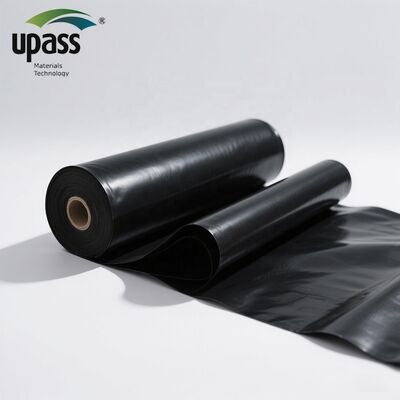 HDPE Geomembrane 2 มม. แผ่นรองบ่อ พื้นผิวเรียบ HDPE Geomembranes Liner เกรดขึ้นรูป