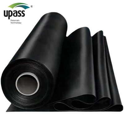 HDPE Geomembrane 2 มม. แผ่นรองบ่อ พื้นผิวเรียบ HDPE Geomembranes Liner เกรดขึ้นรูป