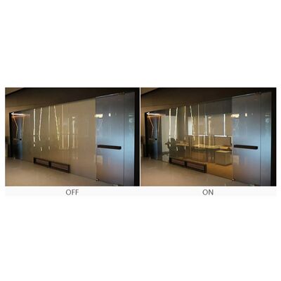 ราคาถูก ประตูแก้วตกแต่งสําหรับรถ PDLC หนังหมอบอ่อนสมาร์ท โบว์มอล์ด 100 * 55 * 55cm รอลล์