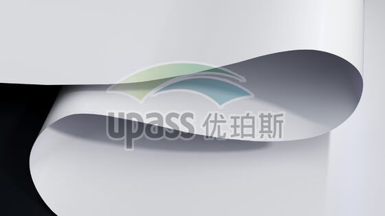 ฟิล์มเคลือบ HDPE Cross สำหรับเมมเบรนกันน้ำแอสฟัลต์และแผ่นใต้หลังคาสังเคราะห์