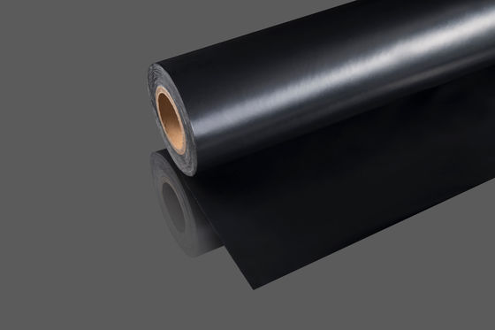 90 ไมครอนสีดำความเสถียร 0.09 มม. ม้วนฟิล์ม HDPE