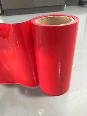 DS Red HDPE Silicone Coated Release Liner สำหรับเทปโฟม