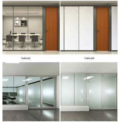 แอพพลิเคชั่นกระจก Self Adhesive PDLC Smart Film สีขาว