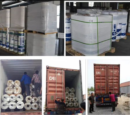 ฟิล์ม HDPE ที่เคลือบกันสลิปไม่สับซ้อน สําหรับผลงานที่น่าเชื่อถือในความกว้าง 100mm-1100mm