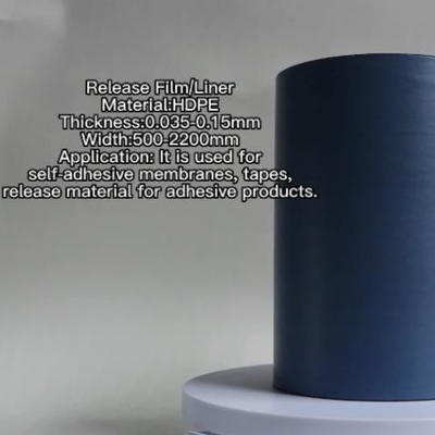 Bitumen กันซึมซิลิโคนเคลือบ Release Liner Embossed Polyethylene Film
