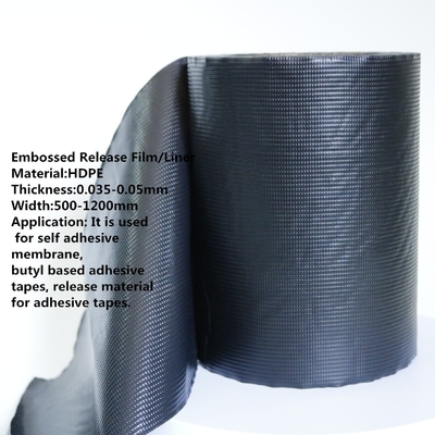 ฟิล์มถอดได้ PE นูนซิลิโคนเคลือบ Release Liner