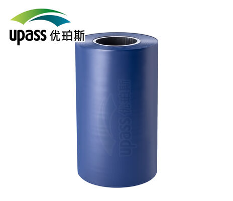 ฟิล์มเคลือบ HDPE Cross สำหรับเมมเบรนกันน้ำแอสฟัลต์และแผ่นใต้หลังคาสังเคราะห์