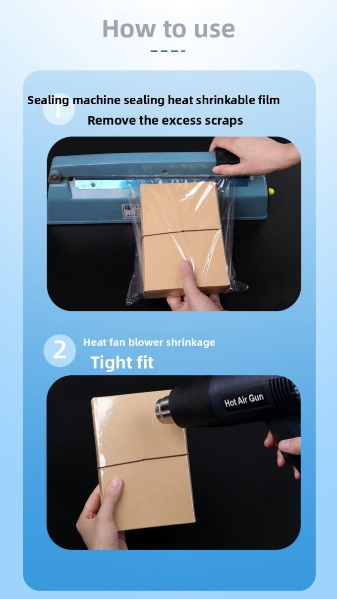 POF Heat Shrink Film คุณภาพโปร่งใส